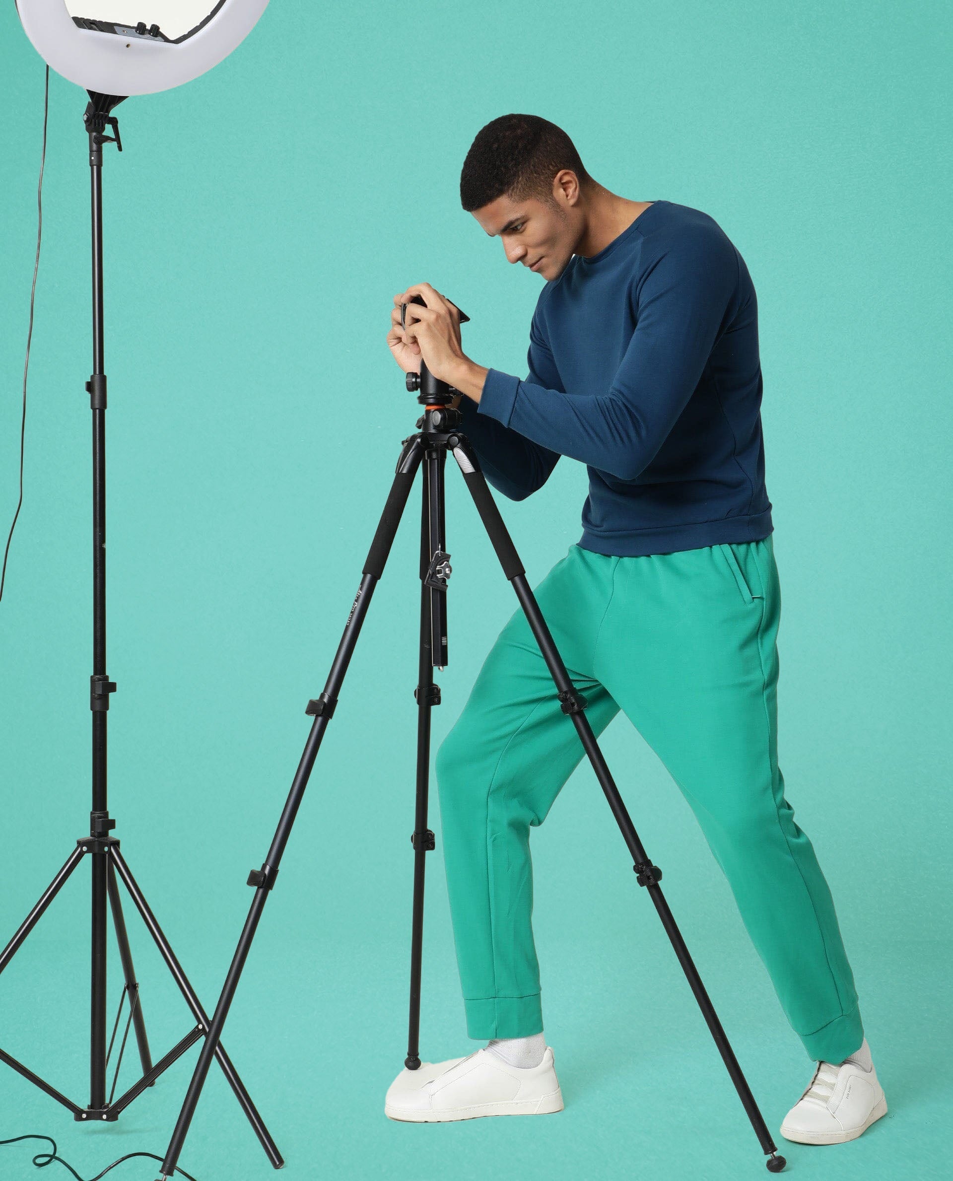 Track Pant Emerald Green Men