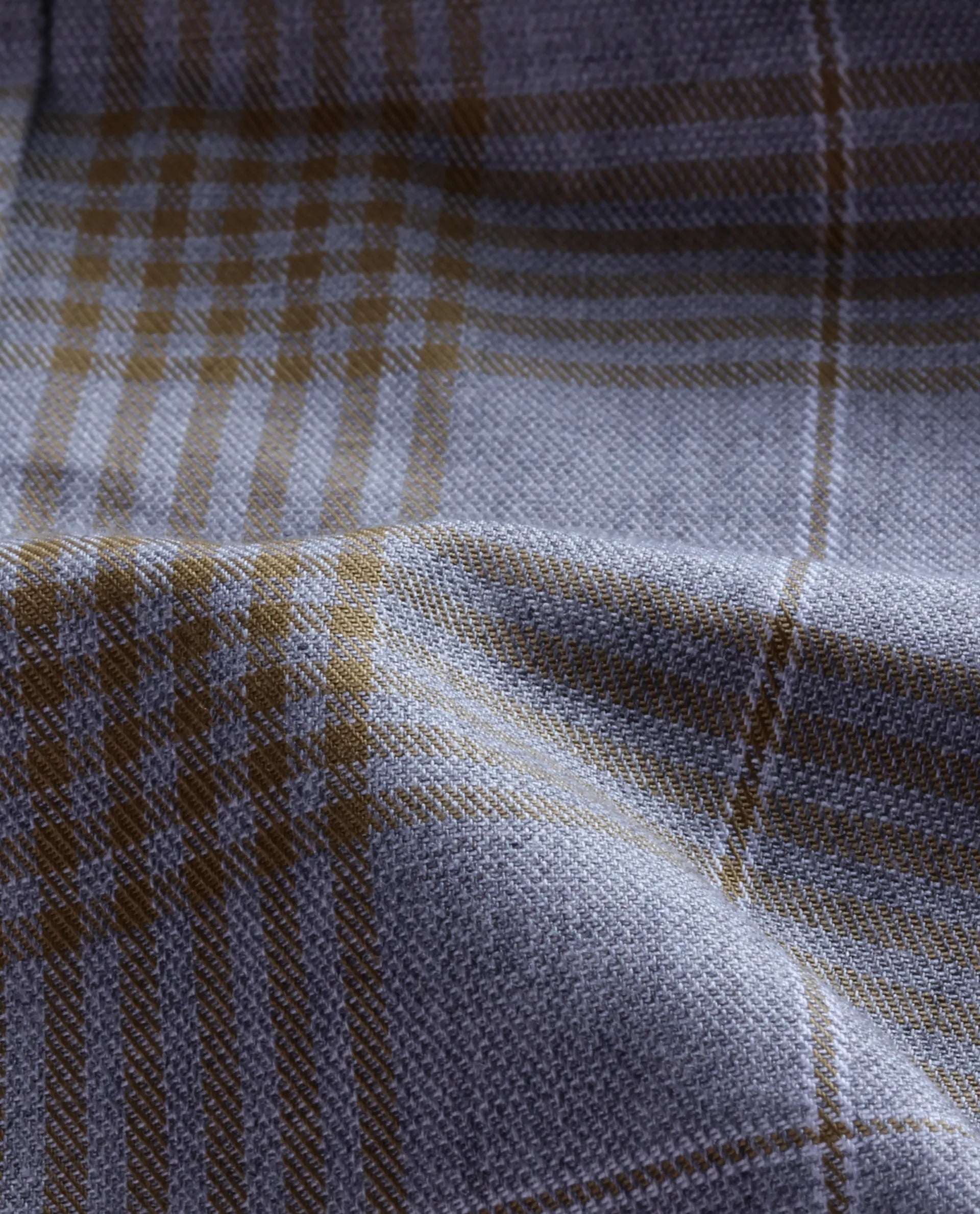 Rare Rabbit Men Lou Grey Cotton Fabric Full Sleeve Button Closure Regular Fit Checks Shirt