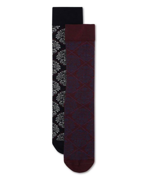 RARE RABBIT MEN'S SIGO MULTI SOCKS BAMBOO FABRIC