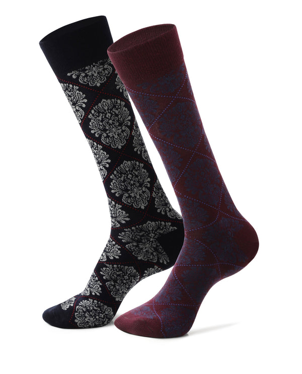 RARE RABBIT MEN'S SIGO MULTI SOCKS BAMBOO FABRIC