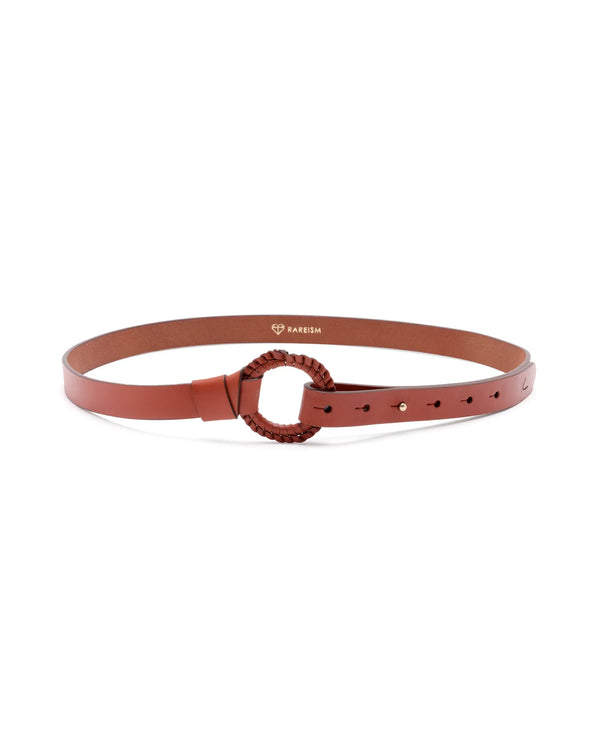 Rareism Women Crystal Tan Belt