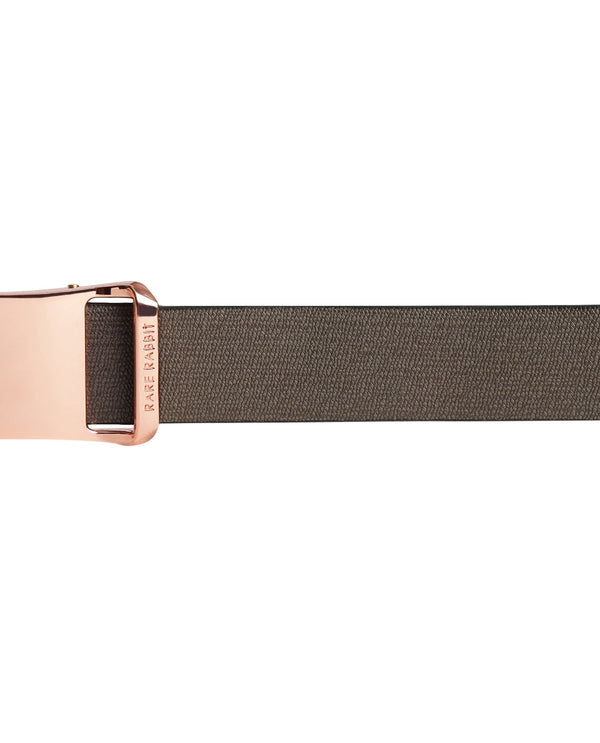 Rare Rabbit Men'S Barton White Belt Leather