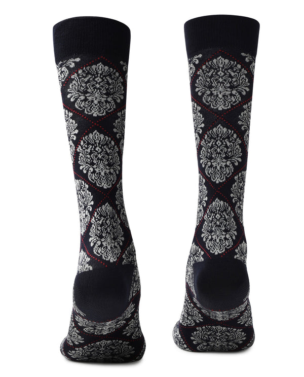 RARE RABBIT MEN'S SIGO MULTI SOCKS BAMBOO FABRIC