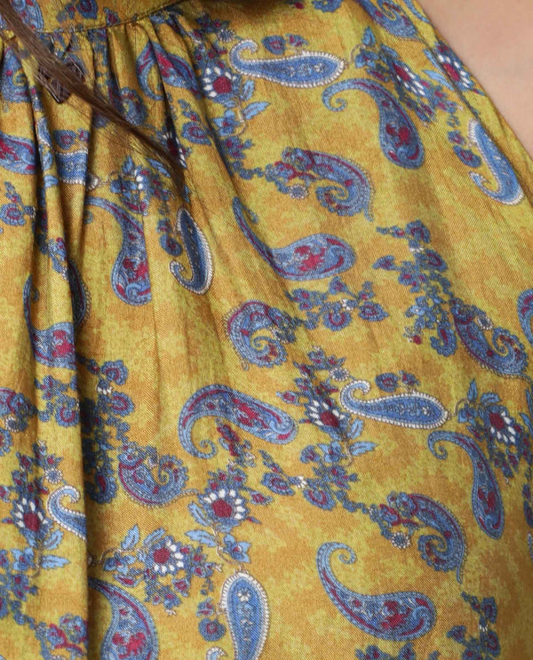 Rareism Womens Elordi Olive Top Cotton Silk Fabric Fitted Fit Sleeveless V Neck