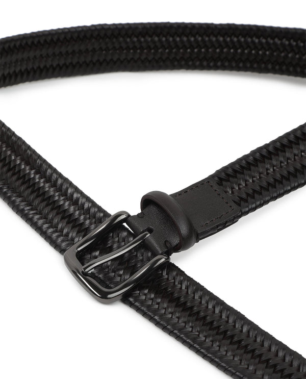 Rare Rabbit Men'S Brickle Brown Belt Leather