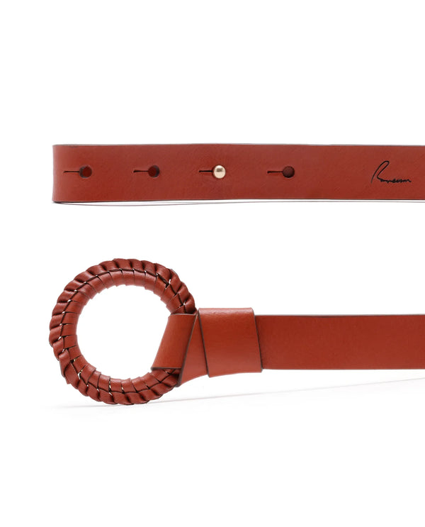Rareism Women Crystal Tan Belt