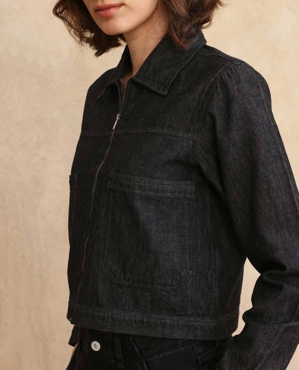 Rareism Women Allin Primary Black Full Sleeve Jacket