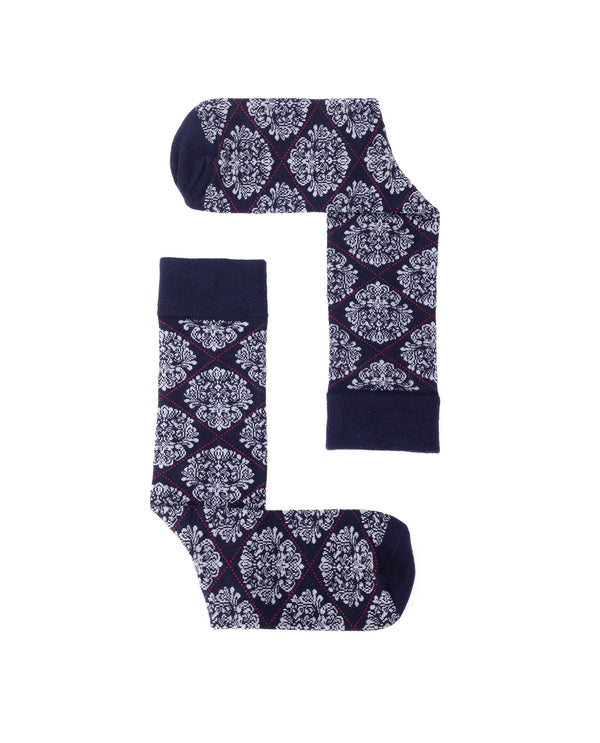 RARE RABBIT MEN'S SIGO MULTI SOCKS BAMBOO FABRIC