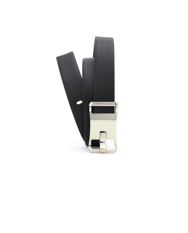 Rare Rabbit Men'S Barton Black Belt Leather