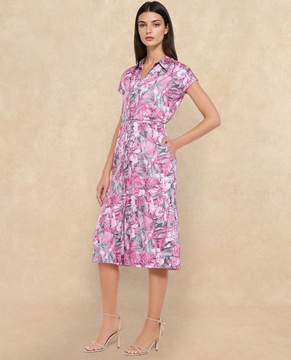 Rareism Women Berlong Multi Print Dress