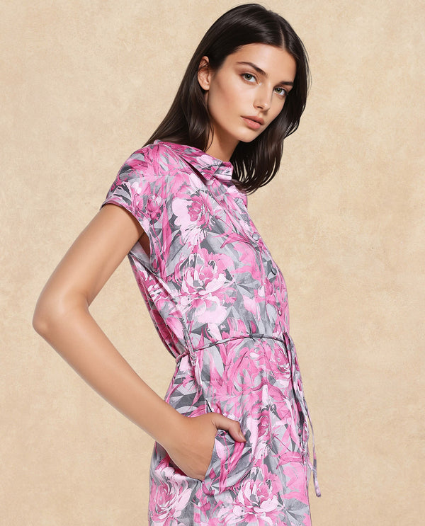 Rareism Women Berlong Multi Print Dress