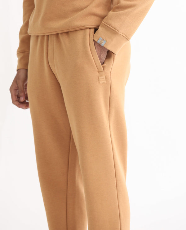 Rare Rabbit Mens Brighton Mustard Cotton Polyester Fabric Drawstring Closure Regular Fit Mid Rise Trackpant