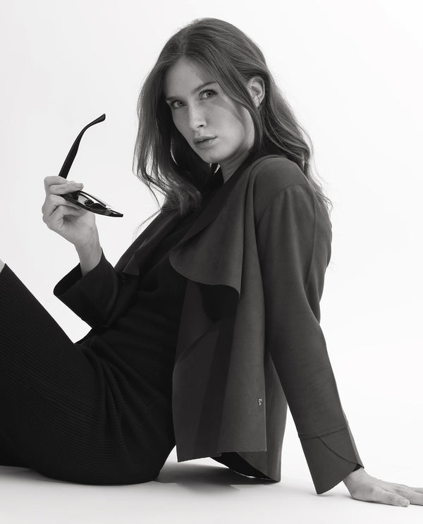 Rareism Women Cinnamon Pink Polyester Fabric Full Sleeves Cowl Neck Relaxed Fit Plain Jacket