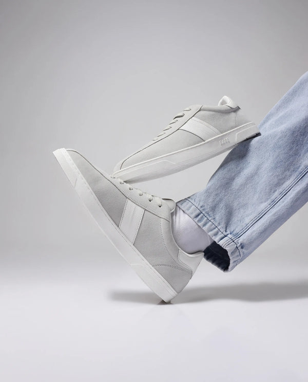 Rare Rabbit Men Classo Grey Lace-Up Closure Sneaker
