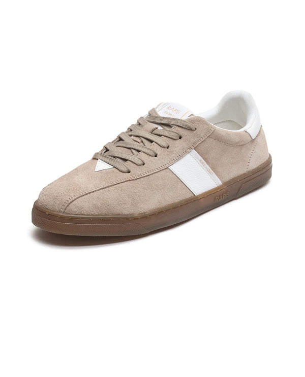 Rare Rabbit Men Classo Dark Beige Lace-Up Closure Sneaker