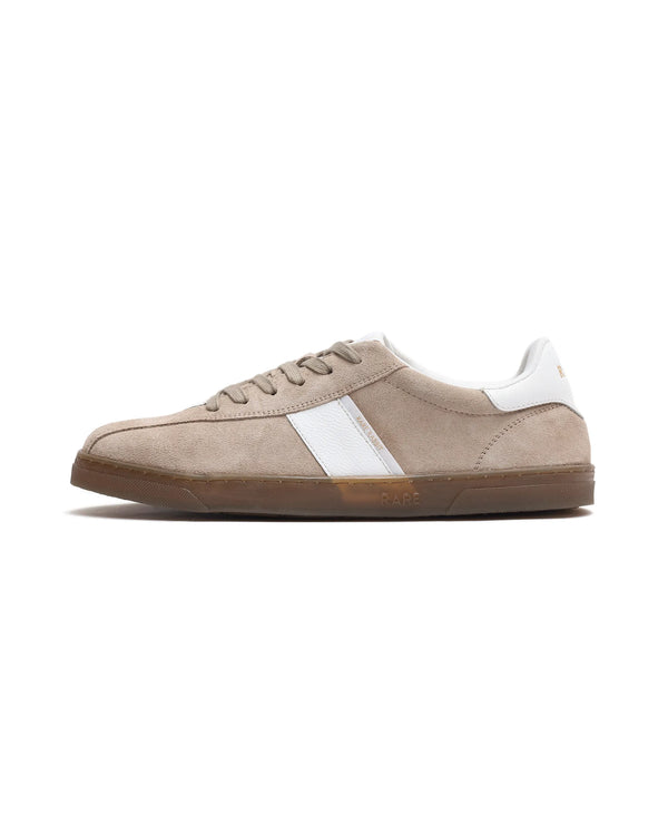 Rare Rabbit Men Classo Dark Beige Lace-Up Closure Sneaker