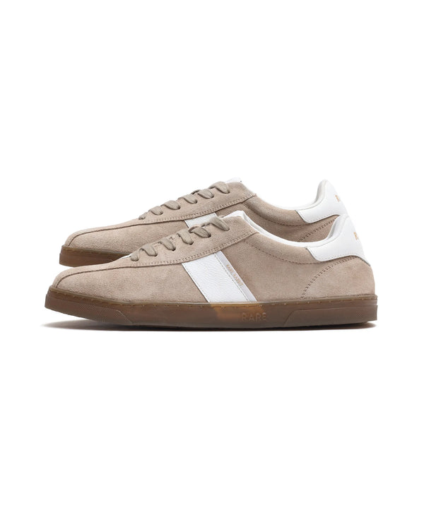 Rare Rabbit Men Classo Dark Beige Lace-Up Closure Sneaker