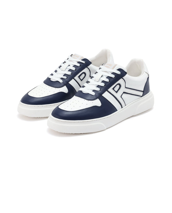 RARE RABBIT CORP CYGNUS PRO-LQWHITE-NAVY SHOES