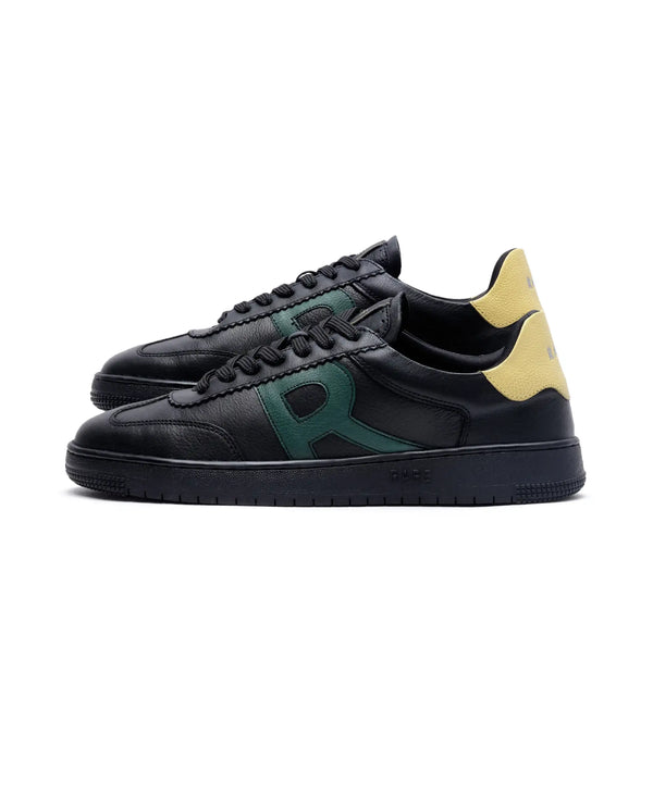 Rare Rabbit Men Dorset Black Lace-Up Closure Shoes