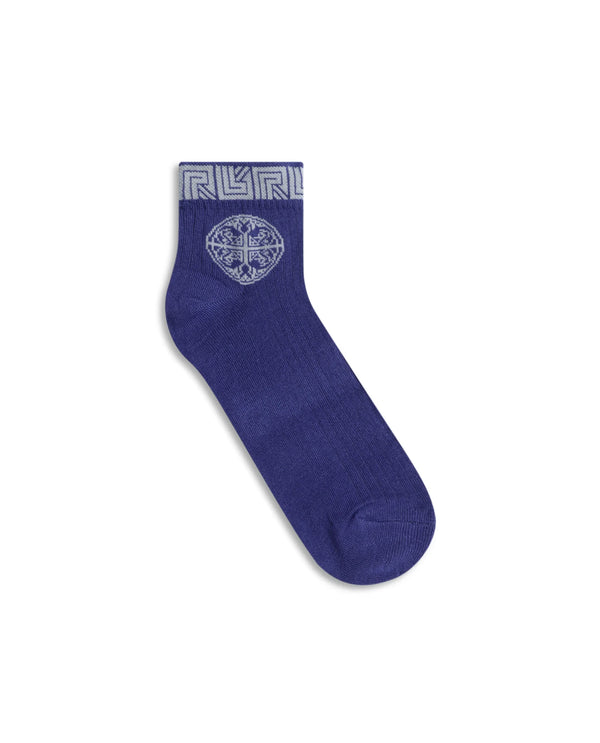 Rare Rabbit Men Emb Assorted High Ankle Socks