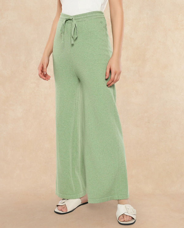 Rareism Women Finnet B Dusky Green Plain Track Pant