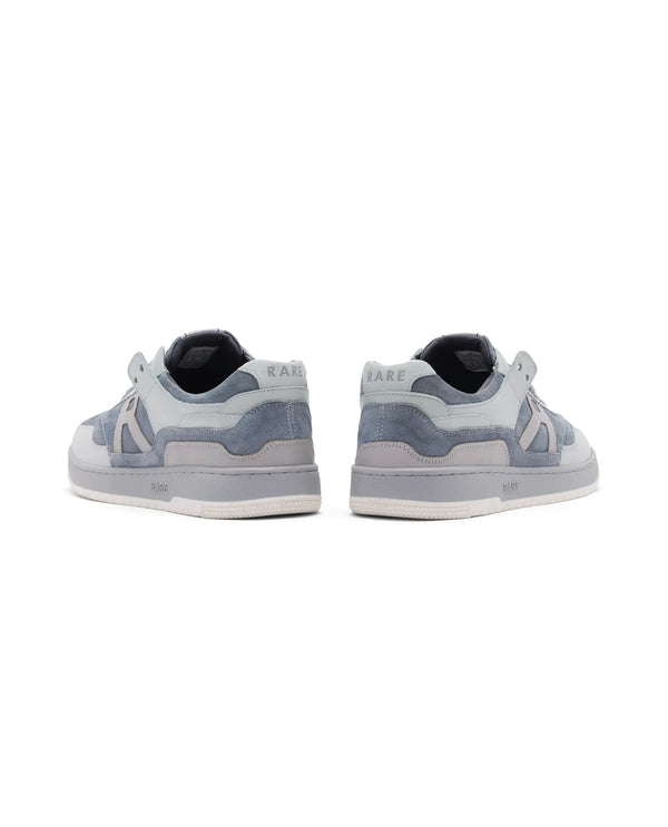 Rare Rabbit Men's Gabbs Grey Plain Shoes