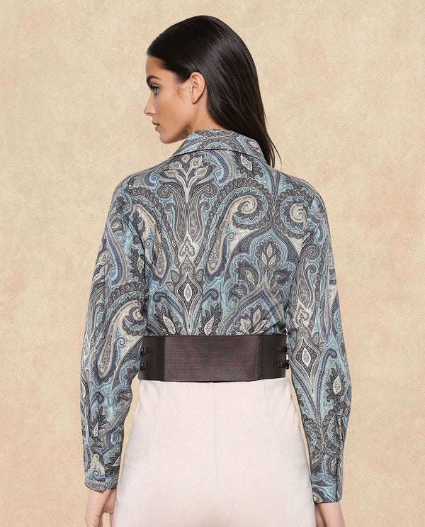 Rareism Women Gister Multi Printed Shirt