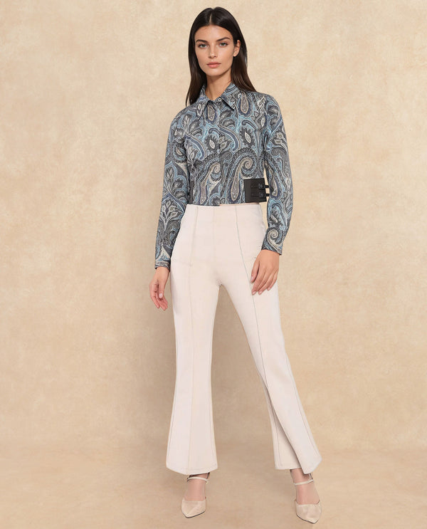 Rareism Women Gister Multi Printed Shirt