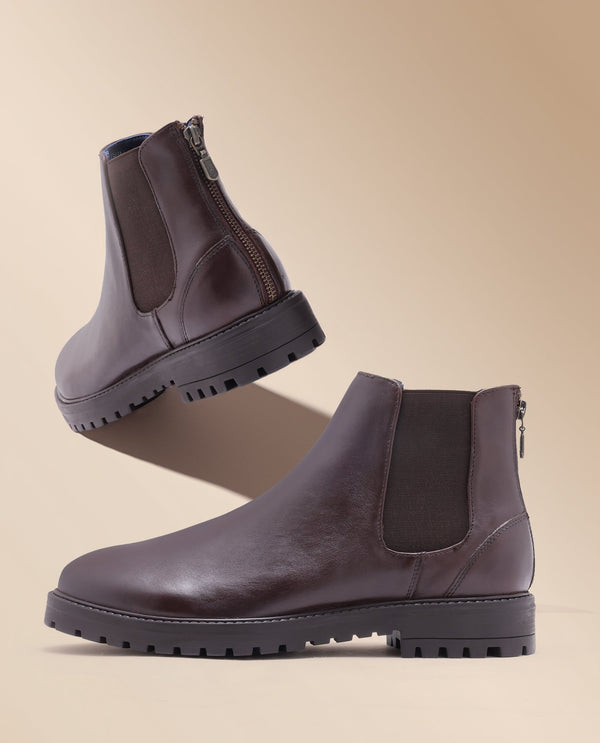 RARE RABBIT MEN'S GUM BROWN SHOES