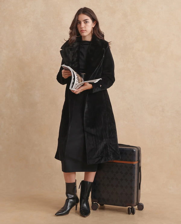 Rareism Women Teich 1 Black Plain Jacket