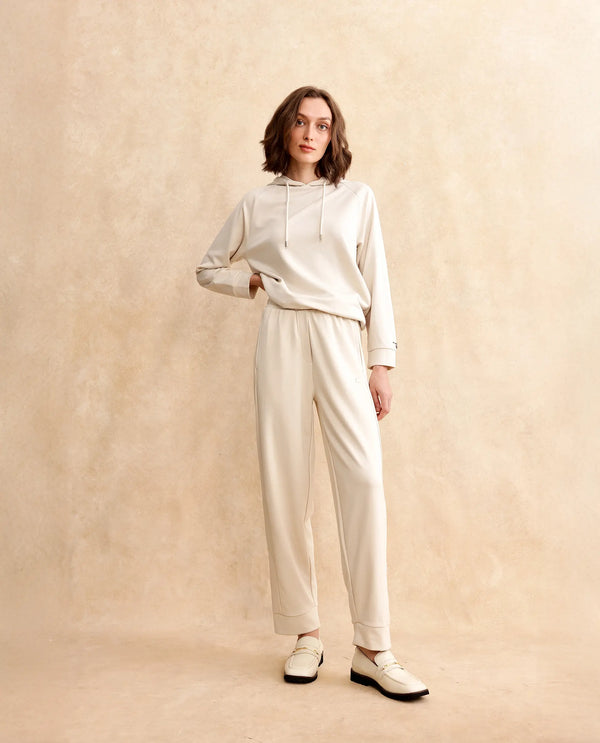 Rareism Women Hastane Primary Off White  Track Pant
