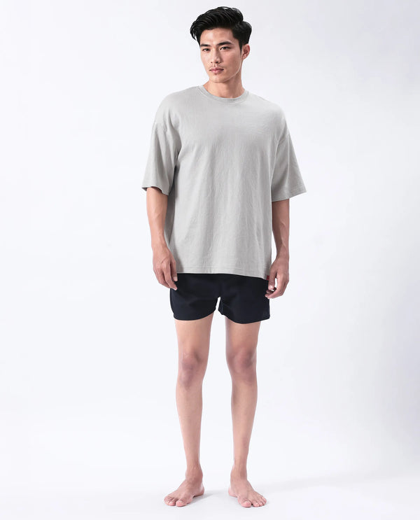 Rare Rabbit Men Kiva Black Lyocell Fabric Button Closure Plain Boxer