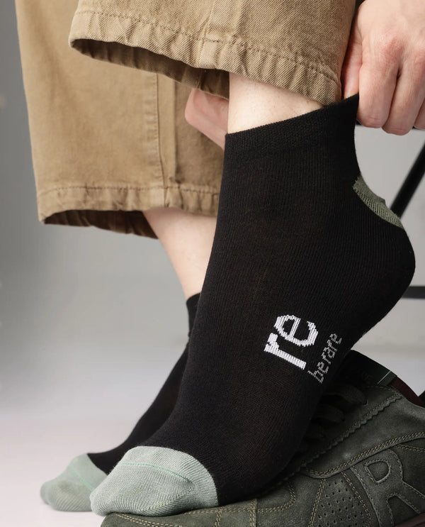 Rare Rabbit Men L&R - 2 Assorted Low Ankle Socks