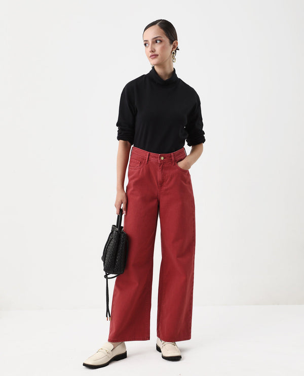 Rareism Women Malatya Black Plain Top
