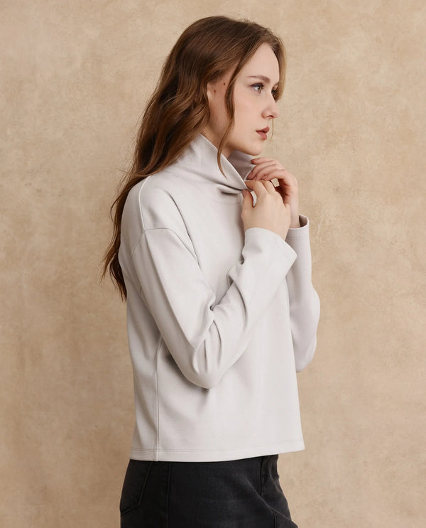 Rareism Women Malatya Light Grey  Top