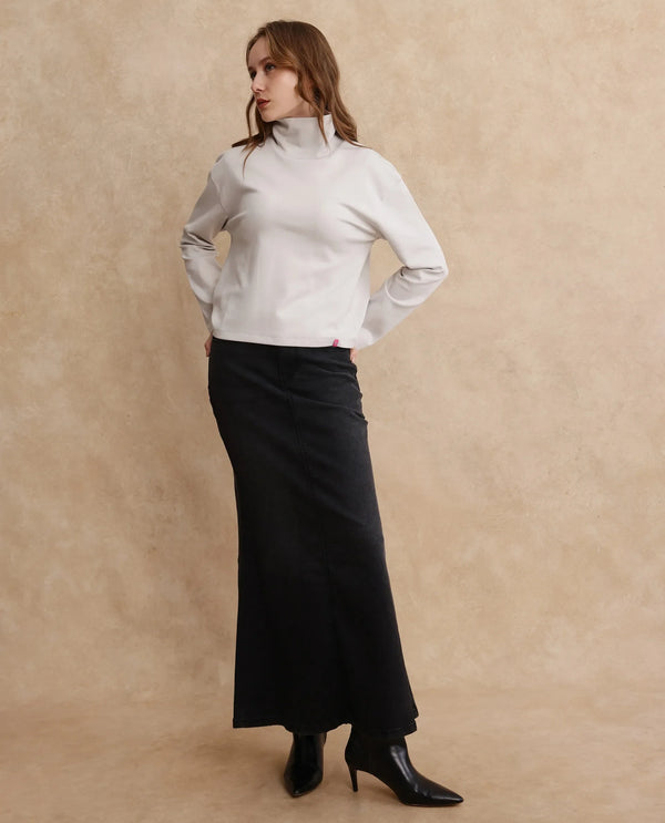 Rareism Women Malatya Light Grey  Top