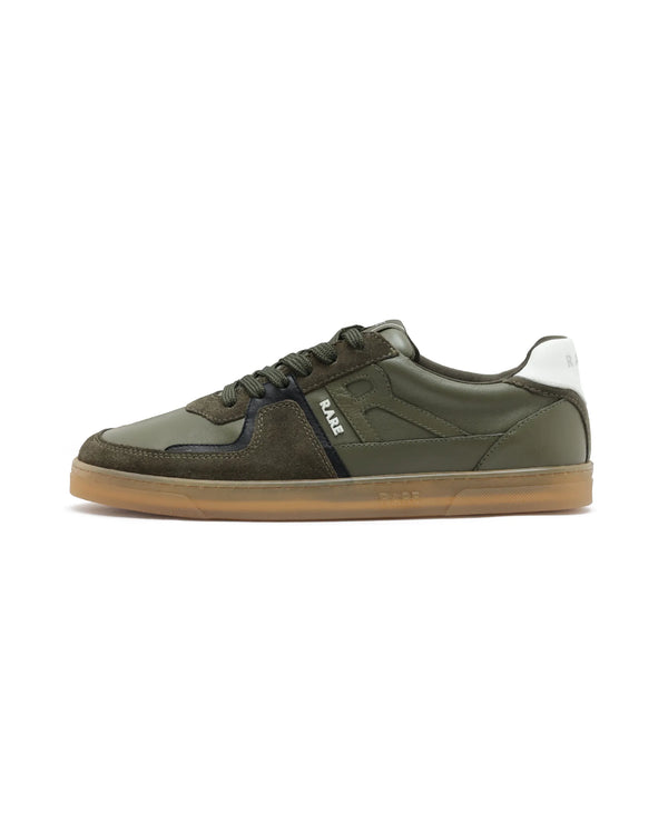 Rare Rabbit Men Pegasus Olive Lace-Up Shoes