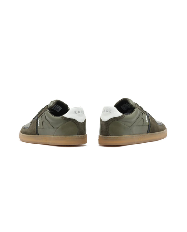 Rare Rabbit Men Pegasus Olive Lace-Up Shoes