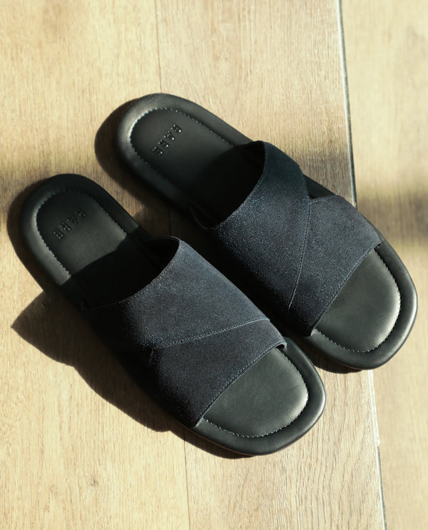 Rare Rabbit Men Rho Navy Slip-On Closure Sandal