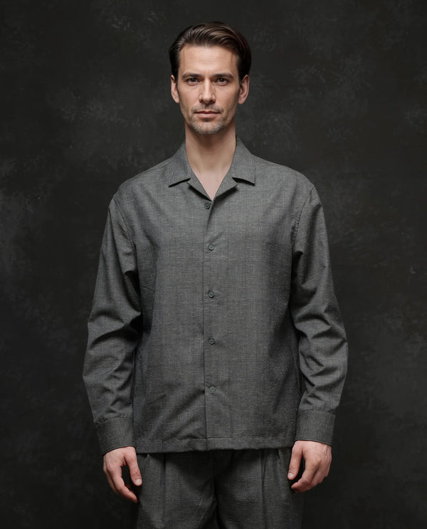Rare Rabbit Men Reno Dark Green Full Sleeve Collared Neck Button Closure Regular Fit Checks Shirt