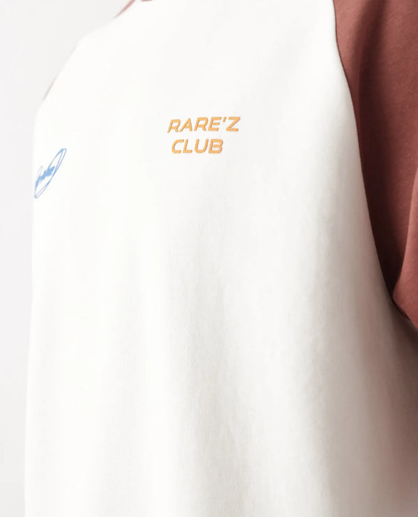 Rare Rabbit Men Revalo Rust Cotton Blend Fabric Half Sleeve Crew Neck Oversized Fit Graphic Print T-Shirt