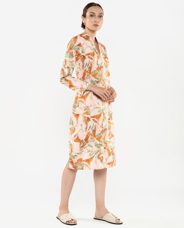 Rareism Women's Ricato Multi Printed Dress