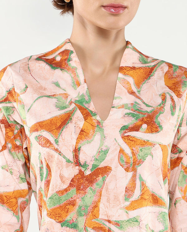 Rareism Women's Ricato Multi Printed Dress