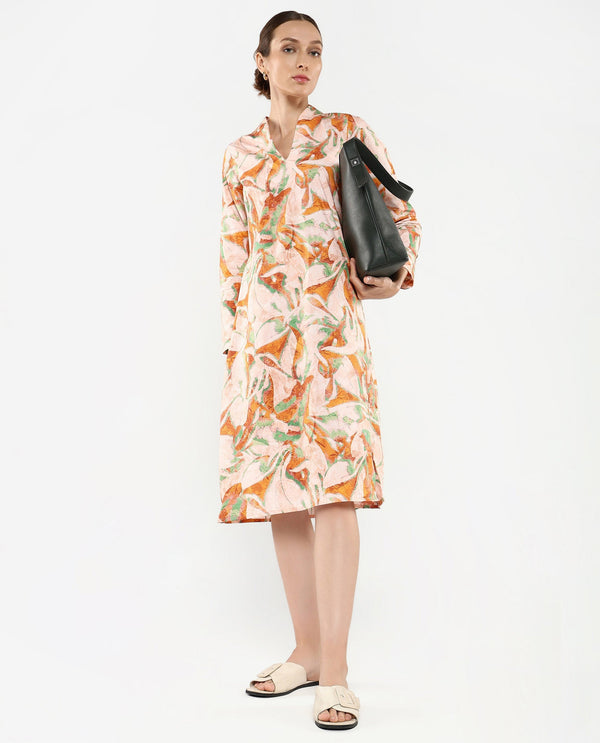 Rareism Women's Ricato Multi Printed Dress