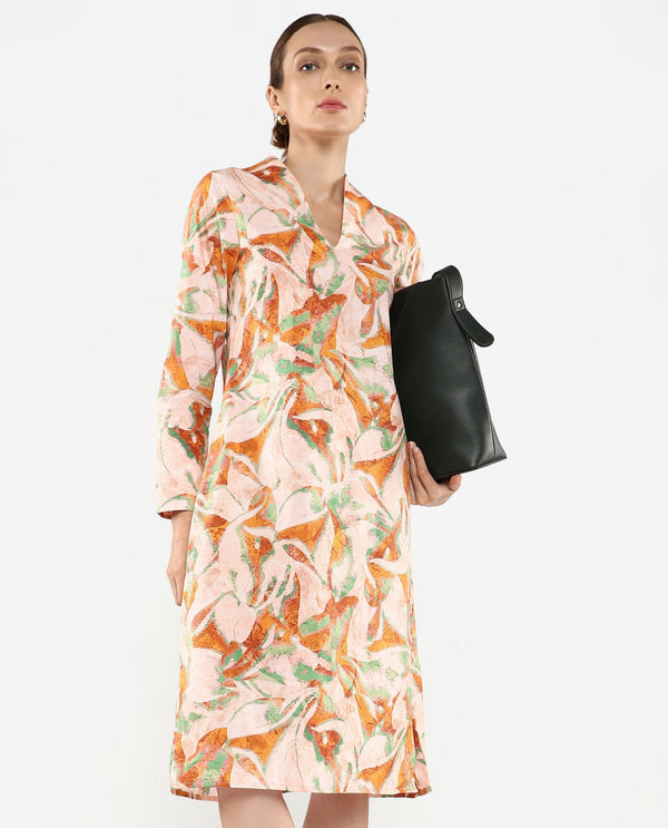 Rareism Women's Ricato Multi Printed Dress