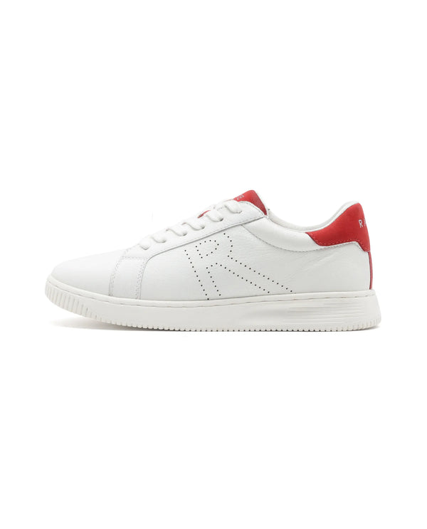 Rare Ones Kids Rock Red Leather Lace-Up Sneaker