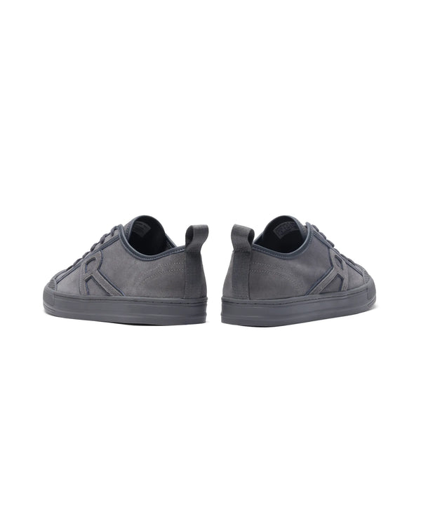 Rare Rabbit Men Sauron-2 Dark Grey Lace-Up Shoes