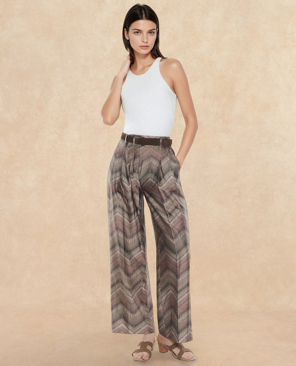 Rareism Women Scilla Multi Printed Trouser