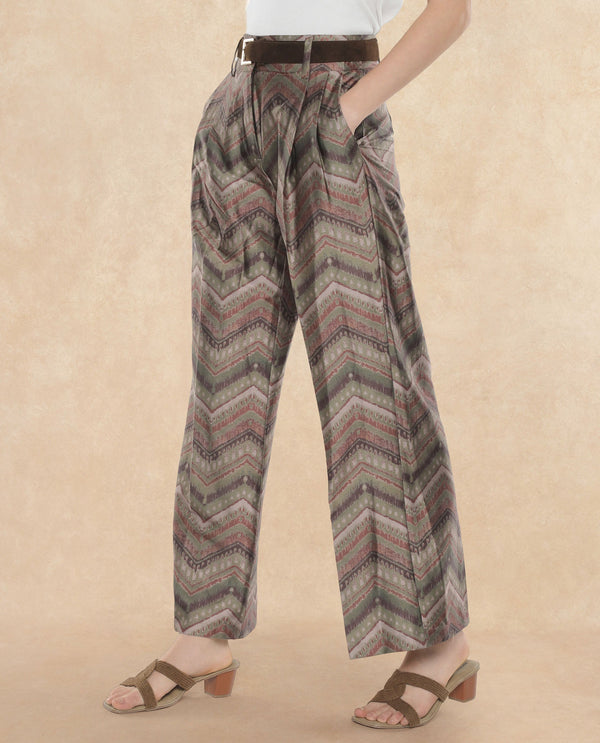 Rareism Women Scilla Multi Printed Trouser