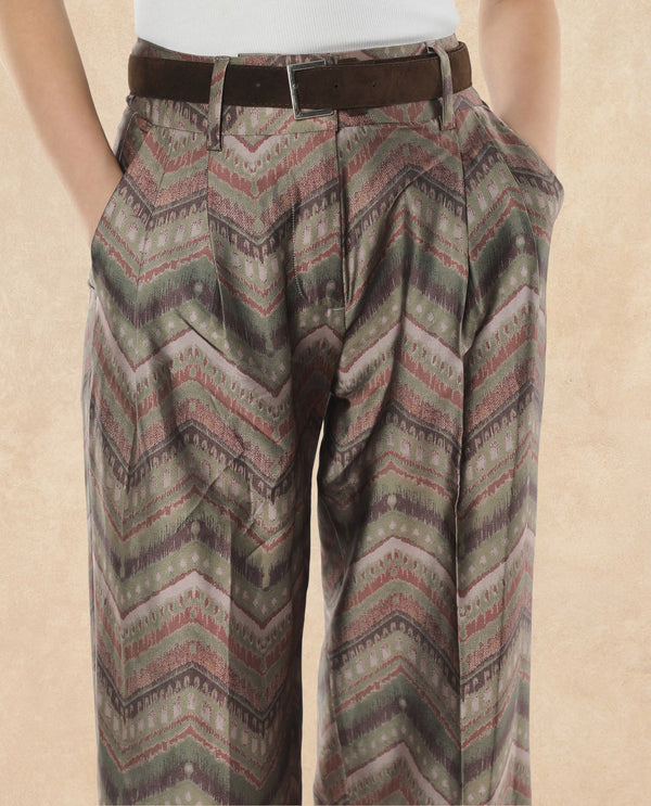Rareism Women Scilla Multi Printed Trouser